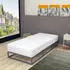 vidaXL Matratze 100 x 200 cm 7 Zonen Taschenfedern 20 cm H2 (282812)