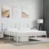 vidaXL Schaumstoffmatratze Weiß 160x200 cm Härtegrad H2 H3 (356346)