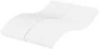 vidaXL Schaumstoffmatratze Wei&szlig; 120x210 cm H&auml;rtegrad H2 H3