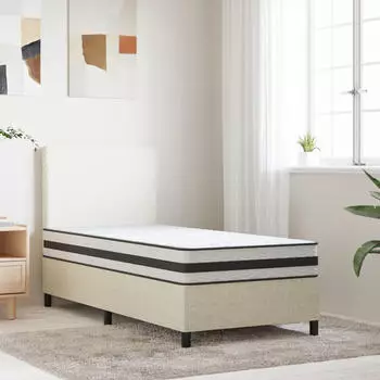 vidaXL Matratze Bonnell-Federkern Mittel 90x190 cm (372954)