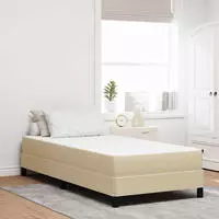 vidaXL Bettmatratze mit Matratze Salbei 100 x 200 cm Stoff