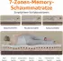 Amazon Basics Memoryschaum Matratze mit 7 Zonen
