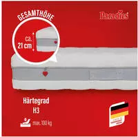 Paradies Kaltschaummatratze "Neuheit: Paradies Prolife Supreme, Testsieger Stiftung
