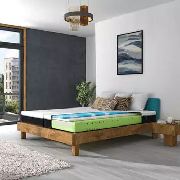 Hn8 Schlafsysteme Schlafschön VS H2 90x200cm – Härtegrad H2 für Körpergewichte bis 80 Kilogramm
