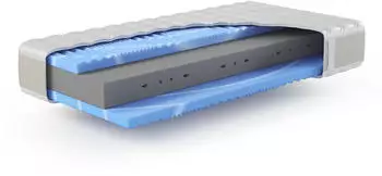 Hn8 Schlafsysteme Kaltschaum-Matratze "XXL Gelstar KS" H2 180 x 200 cm H&ouml;he: ca. 25 cm 180 x 200 cm