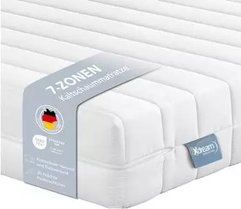 X-Dream Pure 7-Zonen Matratze 180x200cm H4