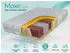 MKS Meble MOXE 7-Zonen-Taschenfederkernmatratze H3, Viscoschaum, Oeko-Tex®, 200x200cm