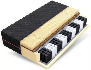 FDM Dark Taschenfederkernmatratze 160x200cm 7 Zonen H3 24cm (DARKSTREF-160-200-ZAKARD)