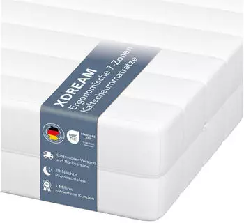 X-Dream Pure 7-Zonen KS 90x200cm H3