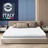 The White Stone Matratze 80x180cm Memory-Schaum antibakteriell 7-Zonen H3+H5 20cm (The White Stone)