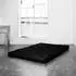 Karup Double Latex Futon Futonmatratze 120x200cm 18cm Baumwolle/Latex schwarz