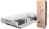 Tulena NOX Taschenfederkernmatratze 160x200cm Memory-Schaum + Latex H1+H2 22cm (POC 03 160)