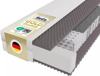 BeCo 5 Sterne TFK Gold 90x200cm medium