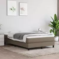 vidaXL Taschenfederkernmatratze Mittel Taupe 120x200x20 cm Stoff