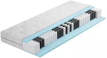 BMM Ortho Medic Taschenfederkernmatratze 80x200cm 7 Zonen H4 21cm (A1072-018)