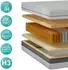 MKS Meble TENE Taschenfederkernmatratze 7-Zonen Latexkern H3 (TENE)