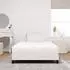 vidaXL Bettmatratze Stoff Creme 120x190cm (42008278)
