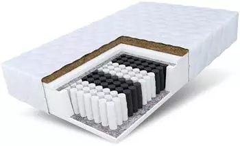 FDM Home MAX Taschenfederkernmatratze 140x190cm 24cm H3 H4 7 Zonen Hypoallergen (HOMEMAX-140-190)