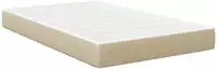 vidaXL Bettmatratze mit Matratze Salbei 120 x 200 cm Stoff