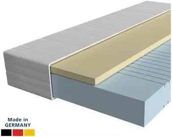 AM Qualit&auml;tsmatratzen Viscomatratze 7-Zonen 80x200cm H3, Kaltschaum, Visco-Auflage 4cm, 20cm H&ouml;he