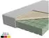 AM Qualitätsmatratzen Latexmatratze 7-Zonen H3 90x200cm, 23cm, Oeko-Tex Standard 100