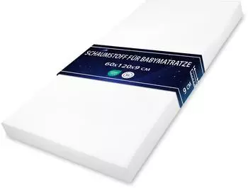 Totsy Baby Babymatratze Schaumstoff 60x120cm Oeko-Tex ohne Bezug (MRD000_MULTI_60X120)