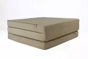 FORTISLINE Klappmatratze M 180 x 65 x 7 cm beige