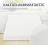 Juskys Kaltschaummatratze 120 x 200 x 16 H3 (66257405)