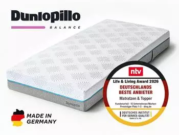 Dunlopillo Balance KS 90 x 200 x 23 cm H2