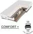 Tulena NOX Taschenfederkernmatratze 80x190cm Memoryschaum + Latex H4/H5 (25cm)