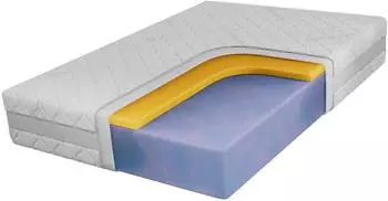 MKS Meble DIVO Kaltschaummatratze mit Viscoschaum, H2, 90x200cm (80000118)