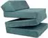FORTISLINE Klappmatratze Cord 200 x 70 x 10 cm türkis