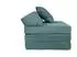 FORTISLINE Klappmatratze Cord 200 x 70 x 10 cm türkis