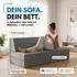 Arensberger Multifold Klappmatratze 90x200cm, 15cm, Gel Foam