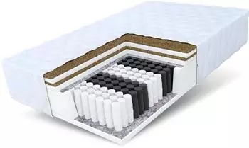 FDM Home Double Taschenfederkernmatratze H3+H5, 90x200cm, 7 Zonen (HOMEDOUBLE-090-200)
