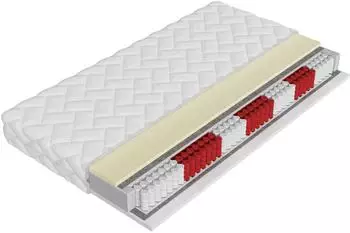 Mirjan24 Apollo Taschenfederkernmatratze 7-Zonen H2/H3 18cm 80x200cm