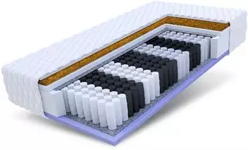 FDM Voyager Taschenfederkernmatratze 80x200cm, 7 Zonen, H2/H3 (VOYAGER-080-200-JERSEY)