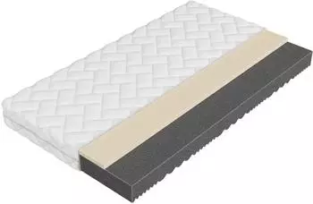 Mirjan24 Uno Komfortschaummatratze 17cm H3, Mikrofaser (Uno)