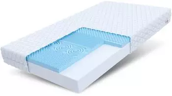 FDM BURGOSS Kaltschaummatratze 7 Zonen H3 80x200cm 12cm (BURGOSS-080-200-JERSEY)