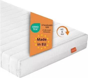 Sleepling Basic 30 Kaltschaummatratze 7-Zonen 90x200cm H2/H3 (Basic 30)