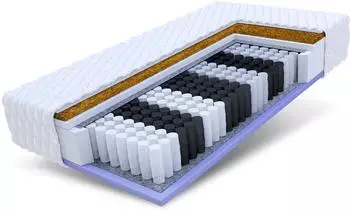 FDM Voyager Taschenfederkernmatratze 7 Zonen 90x200cm H2/H3 (VOYAGER-090-200-JERSEY)