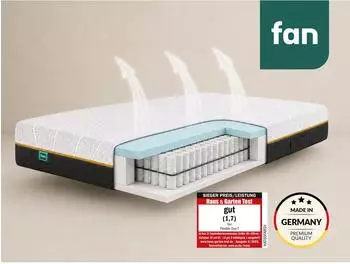 Frankenstolz Flexible Duo T Matratze 90x200cm H2/H3