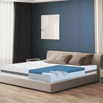 The White Stone Memory Foam 120x200cm medium