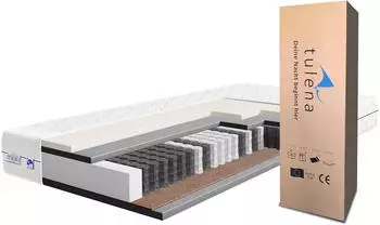 Tulena NOX Taschenfederkernmatratze 180x190cm H3/H4 Memoryschaum (POC.08 H3 + H4 : Comfort 180/190)