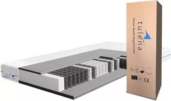 Tulena NOX Taschenfederkernmatratze 100x200cm H2/H3 wendbar (POC.04 H2 + H3 : Basic 100)