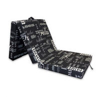 Sun Garden Faltmatratze, Natur, Textil, 70x190 cm, Oeko-Tex&reg; Standard 100,