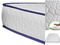 vidaXL Memory-Matratze Kaltschaummatratze 200 x 140 x 17 cm Weich