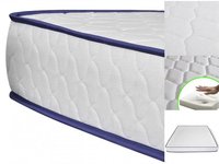 vidaXL Memory-Matratze Kaltschaummatratze 200 x 180 x 17 cm Weich