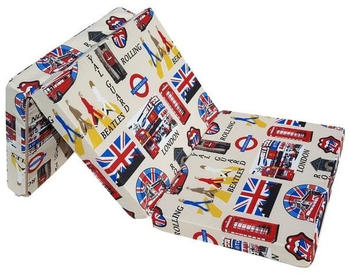 Natalia Spzoo Klappmatratze 65x195x10cm 082 London