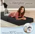 Aktivshop Best-Schlaf Gästematratze 75x195cm schwarz (23833)